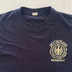 Germany Deutschland Black Tee L